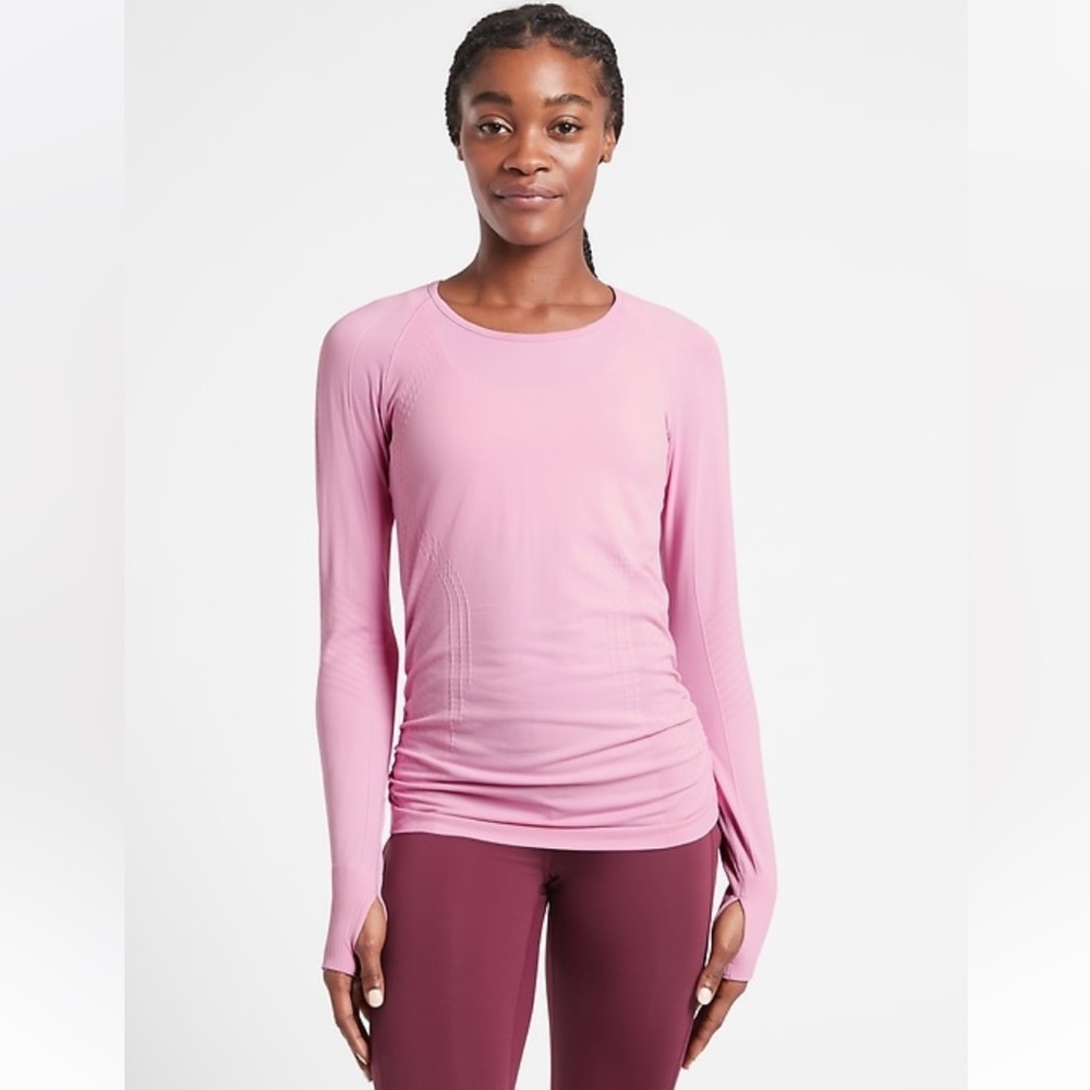Athleta Speedlight Top in Light Pink